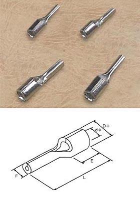 Pin-shaped Naked Terminal