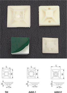 Self-adhesive Tie Mounts